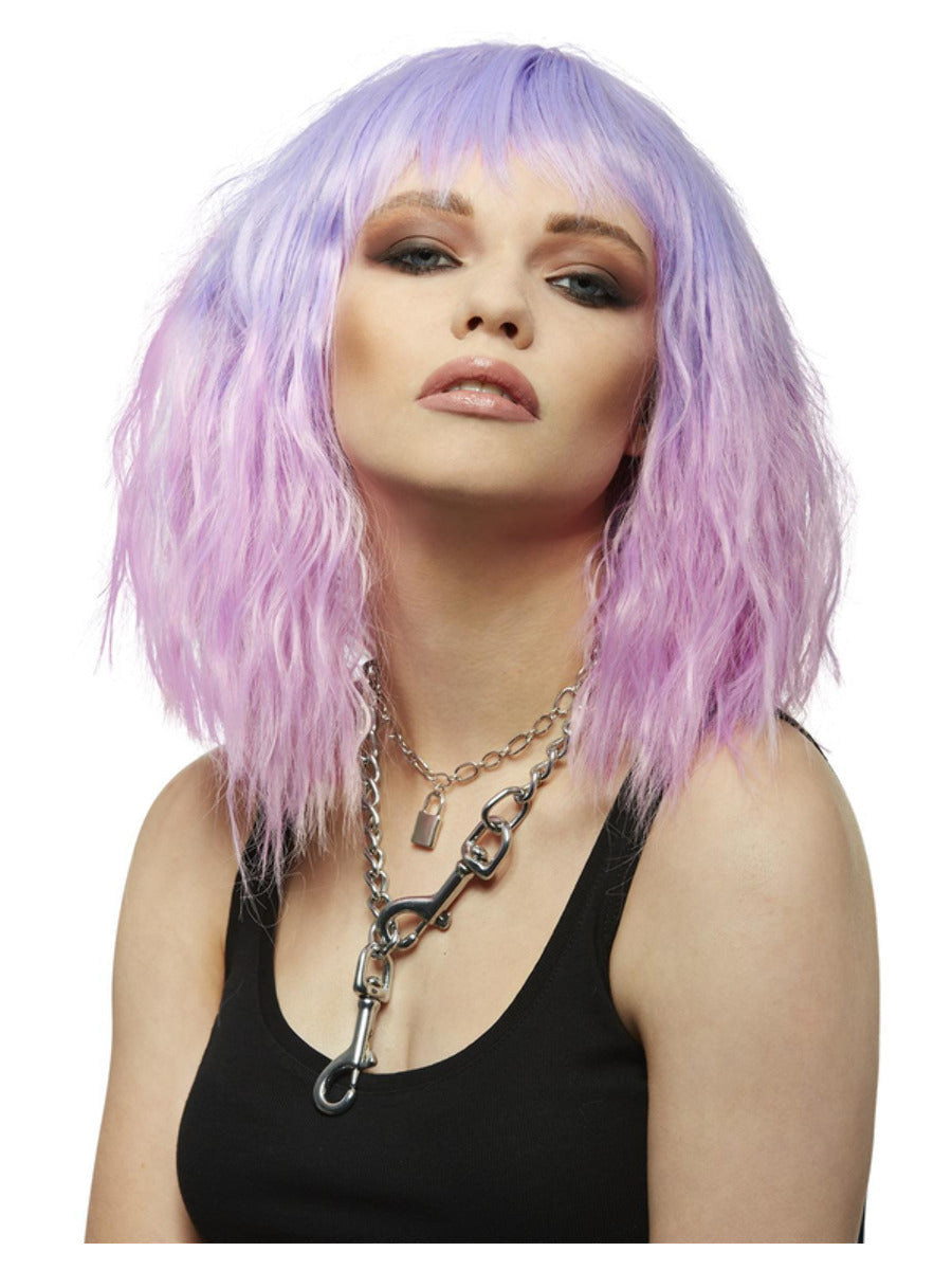 Manic Panic® Fleurs Du Mal™ Trash Goddess Wig Wavy Midlength 2