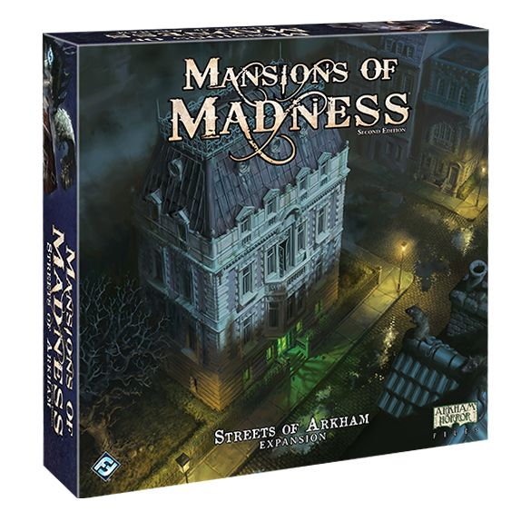 Mansions of Madness Second Edition Streets of Arkham Board Game Expansion
