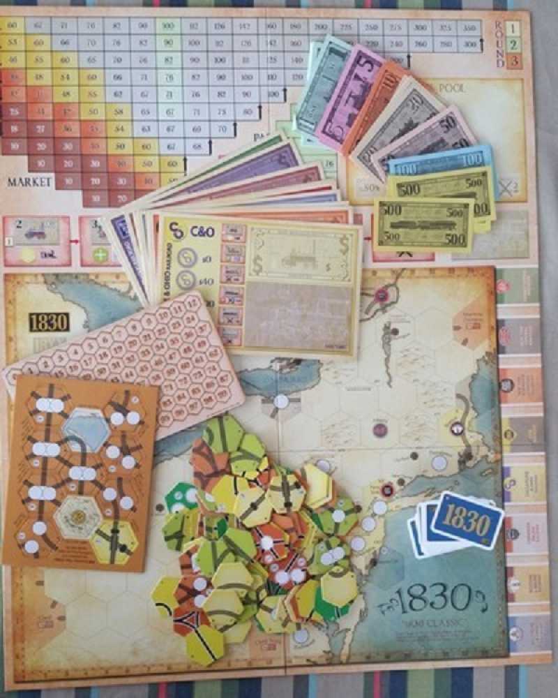 Lookout Games 1830 Railways & Robber Barons Board Game Revised Edition English