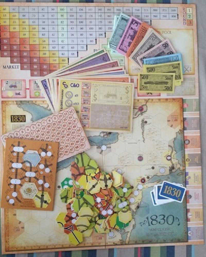 Lookout Games 1830 Railways & Robber Barons Board Game Revised Edition English