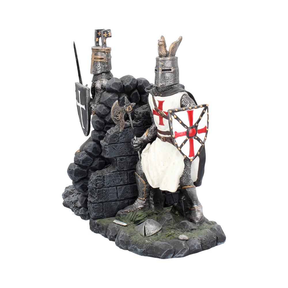 The Duel Bookends Historical Crusader Ornament Figurines 19cm 2