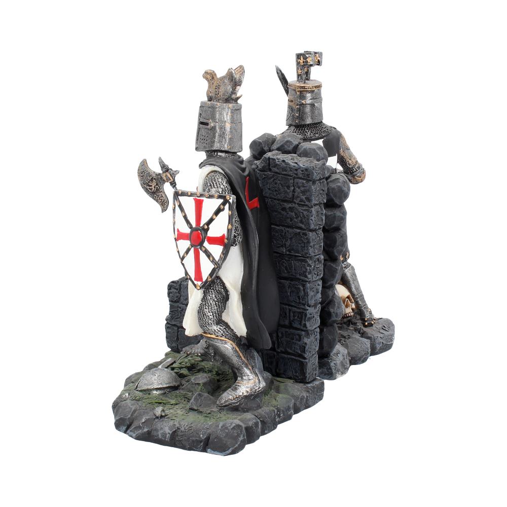 The Duel Bookends Historical Crusader Ornament Figurines 19cm 3
