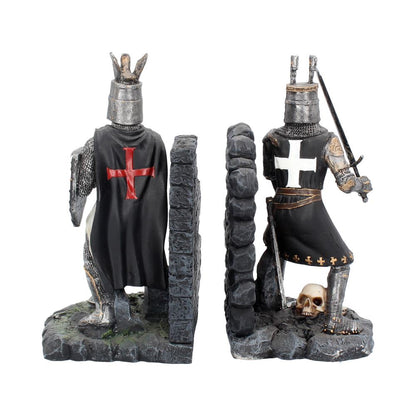 The Duel Bookends Historical Crusader Ornament Figurines 19cm 4