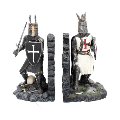 The Duel Bookends Historical Crusader Ornament Figurines 19cm 1