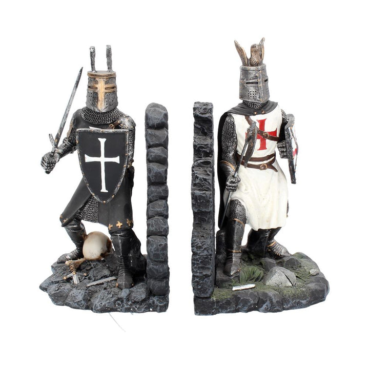 The Duel Bookends Historical Crusader Ornament Figurines 19cm 1