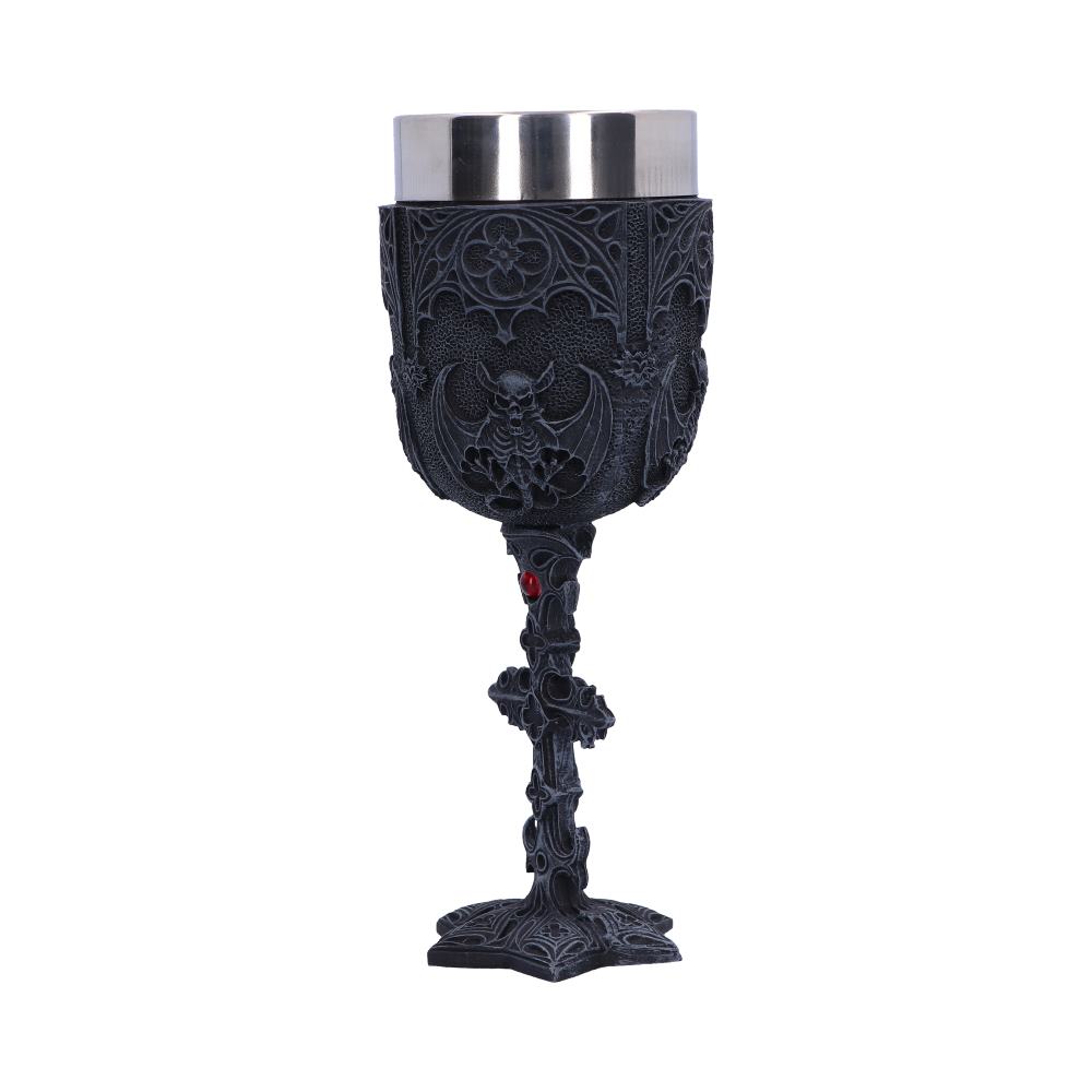 Vampires Goblet Gothic Horror Bat Wine Glass 18.8cm 2