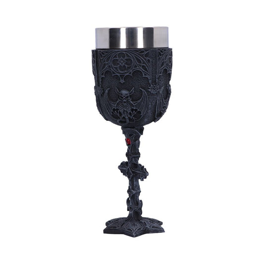 Vampires Goblet Gothic Horror Bat Wine Glass 18.8cm 2