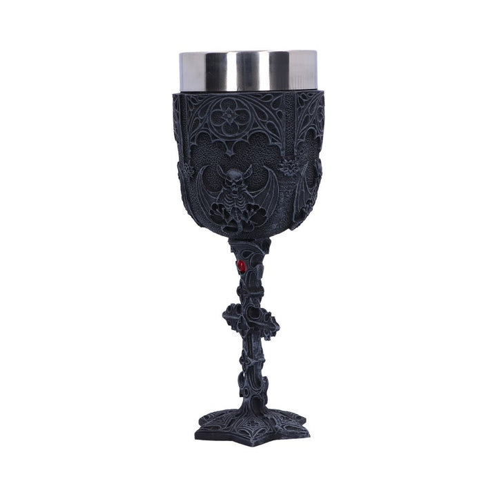 Vampires Goblet Gothic Horror Bat Wine Glass 18.8cm 2