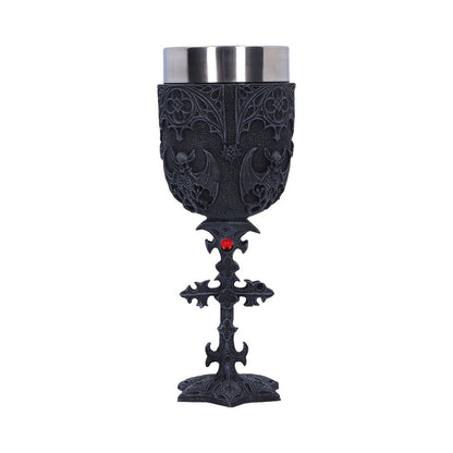 Vampires Goblet Gothic Horror Bat Wine Glass 18.8cm 3