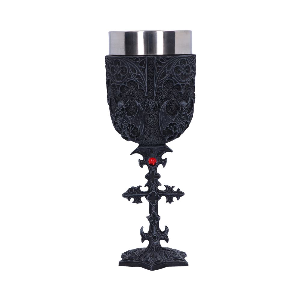 Vampires Goblet Gothic Horror Bat Wine Glass 18.8cm 1