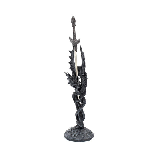 Celtic Realm Letter Opener Black Dragon Sword 30cm 2