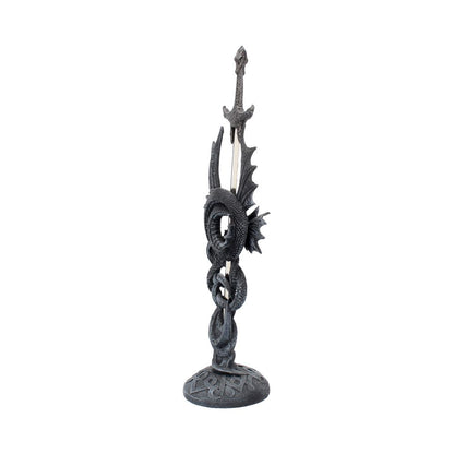 Celtic Realm Letter Opener Black Dragon Sword 30cm 5