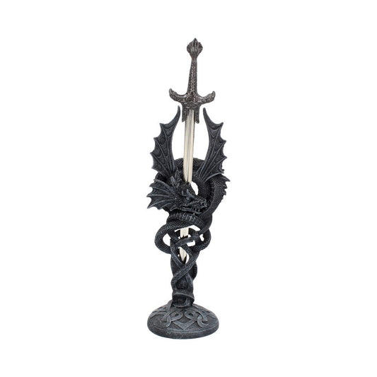 Celtic Realm Letter Opener Black Dragon Sword 30cm 1