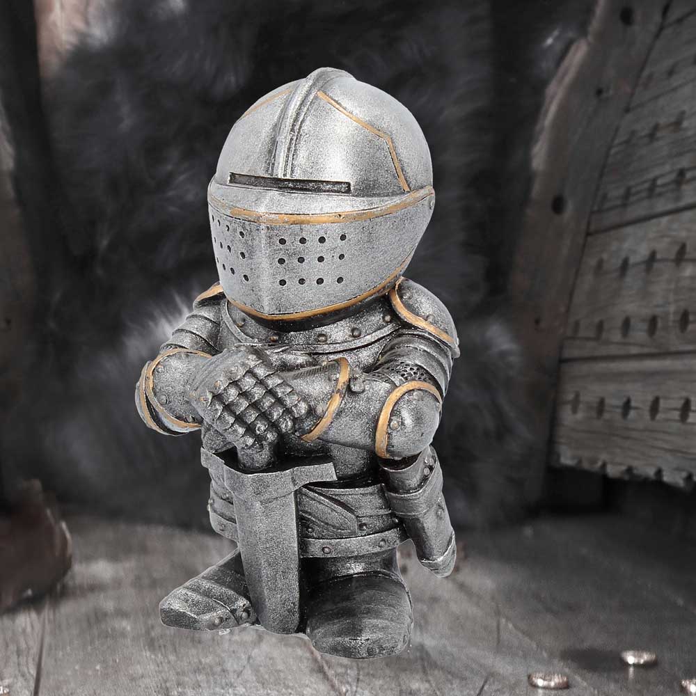 Sir Fightalot Silver Knight Figurine 11cm 7