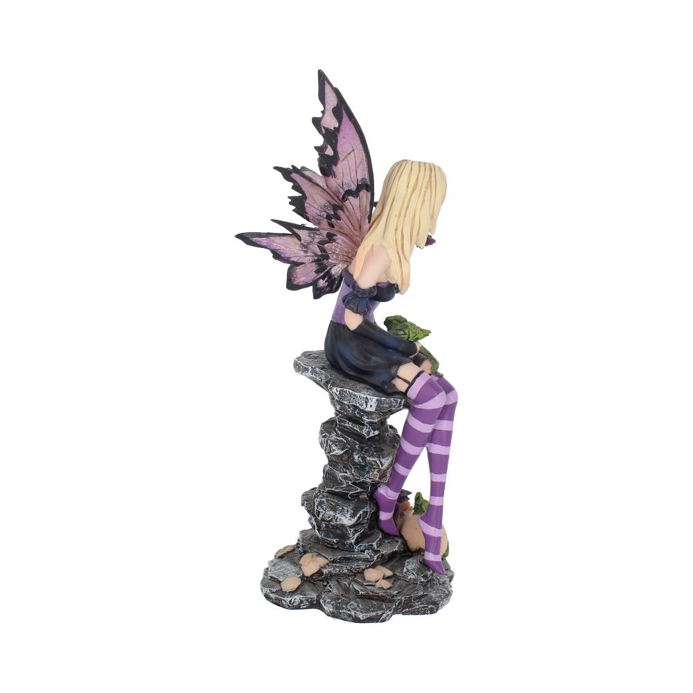 Amethyst and Hatchlings Purple Fairy Baby Dragon Figurine 25.5cm 5