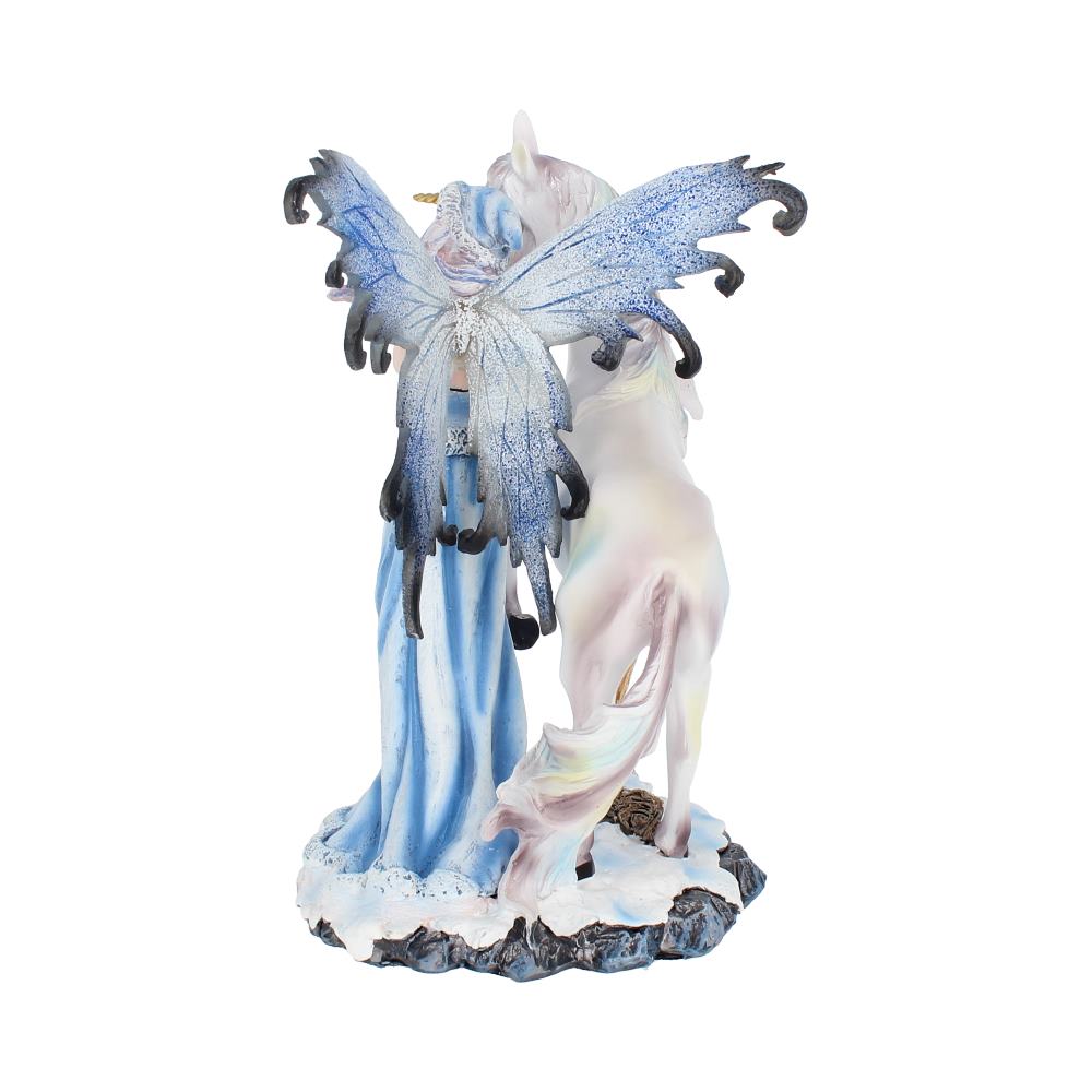 Comfort Ice Fairy and White Unicorn Figurine 21.5cm 3