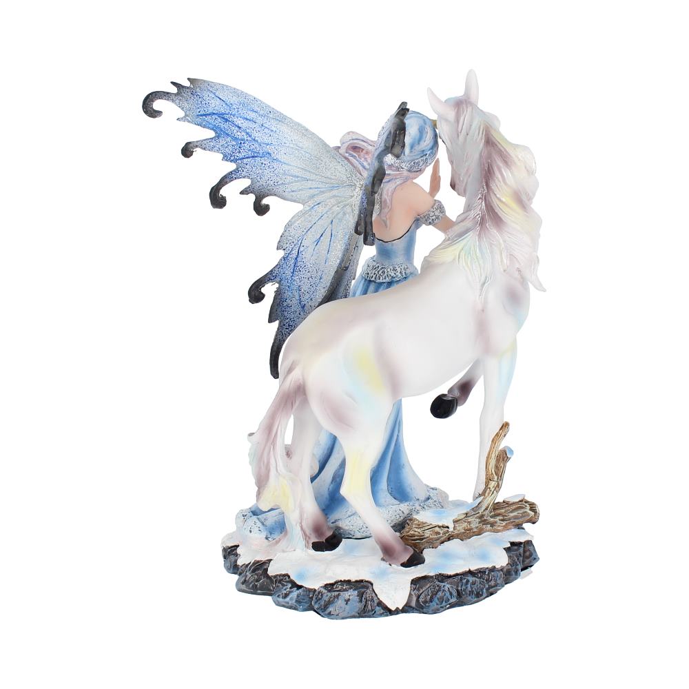 Comfort Ice Fairy and White Unicorn Figurine 21.5cm 4