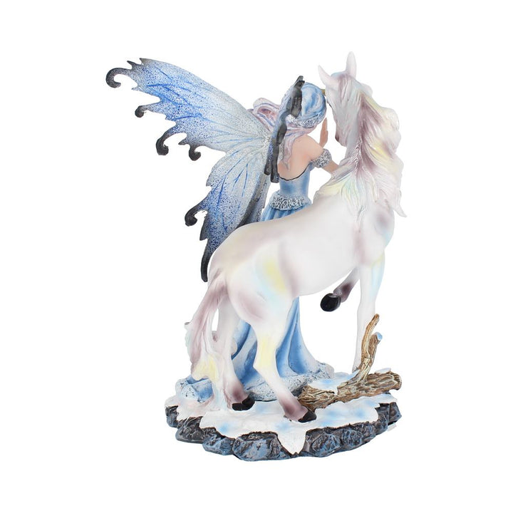 Comfort Ice Fairy and White Unicorn Figurine 21.5cm 4