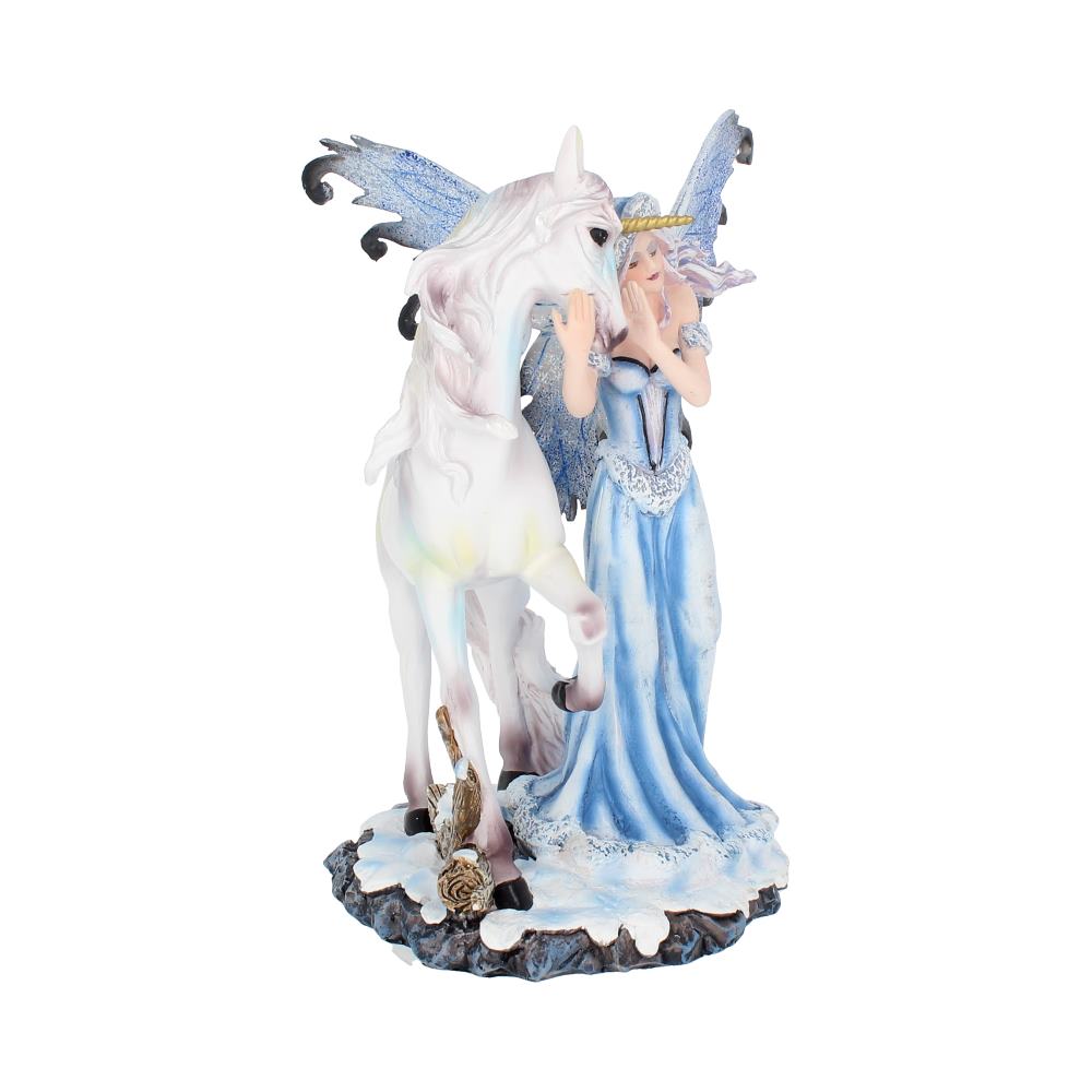 Comfort Ice Fairy and White Unicorn Figurine 21.5cm 6
