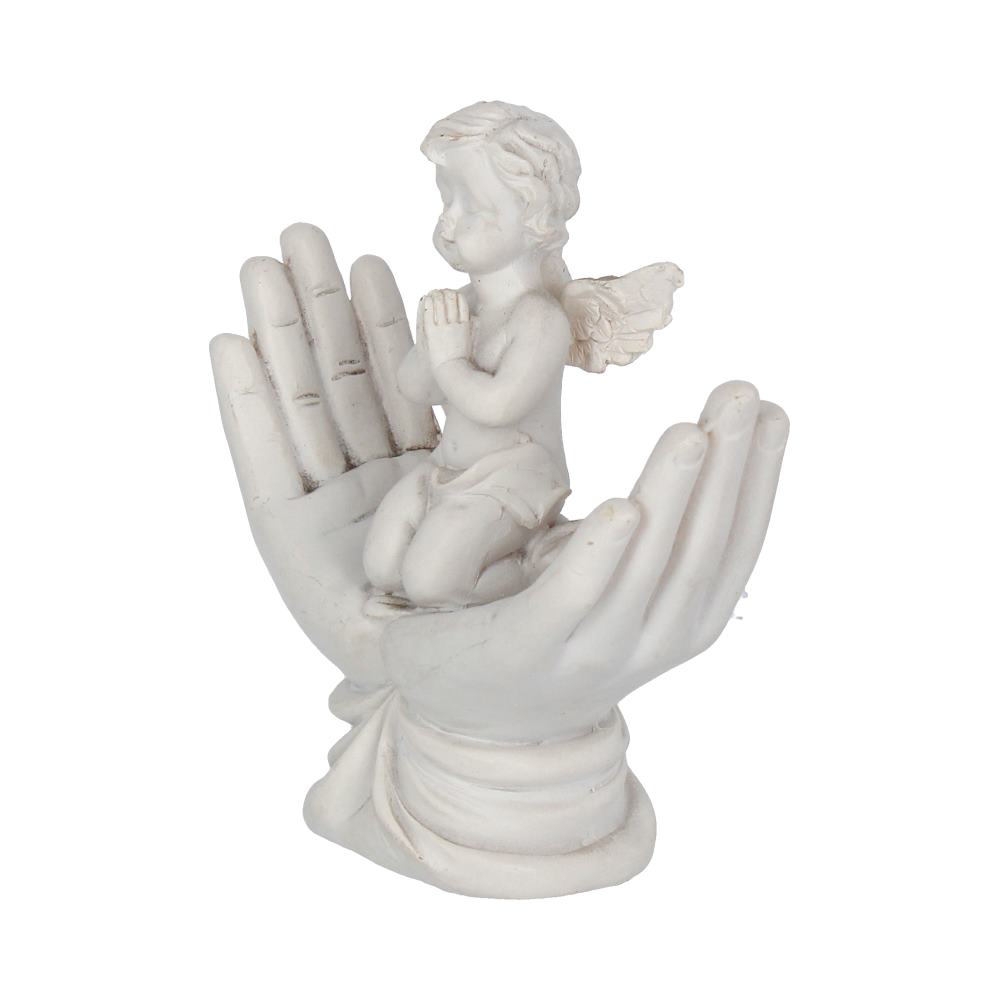Raised To Heaven Cherub Figurine 11cm 2