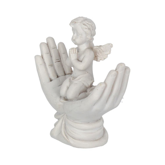 Raised To Heaven Cherub Figurine 11cm 2