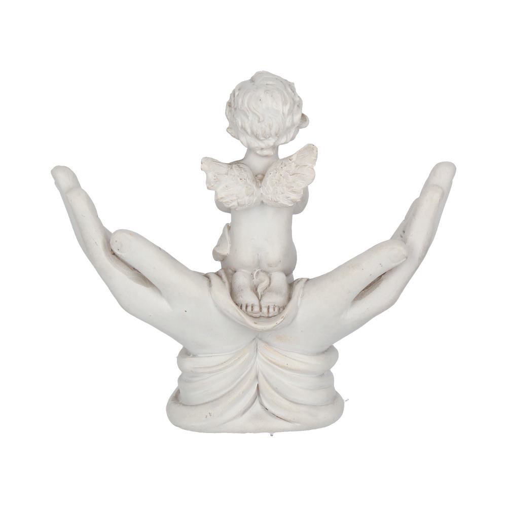 Raised To Heaven Cherub Figurine 11cm 4
