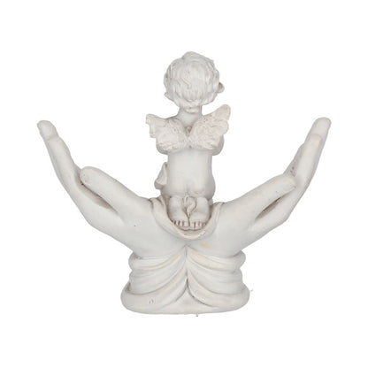 Raised To Heaven Cherub Figurine 11cm 4