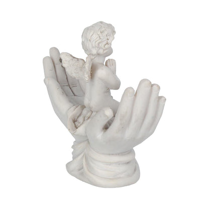 Raised To Heaven Cherub Figurine 11cm 5