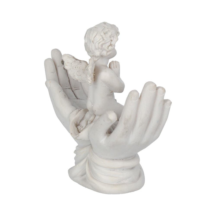 Raised To Heaven Cherub Figurine 11cm 5