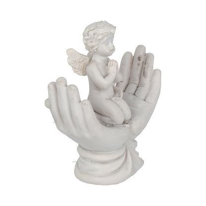 Raised To Heaven Cherub Figurine 11cm 6