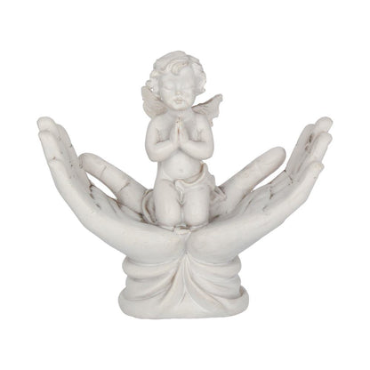 Raised To Heaven Cherub Figurine 11cm 1