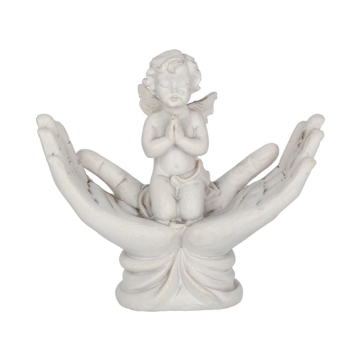 Raised To Heaven Cherub Figurine 11cm 1