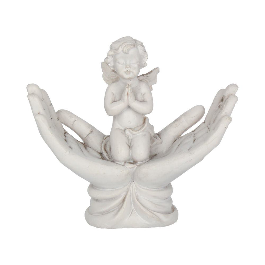 Raised To Heaven Cherub Figurine 11cm 1