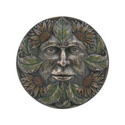 Bronzed Midsummer Tree Spirit Wall Plaque 14.5cm 1