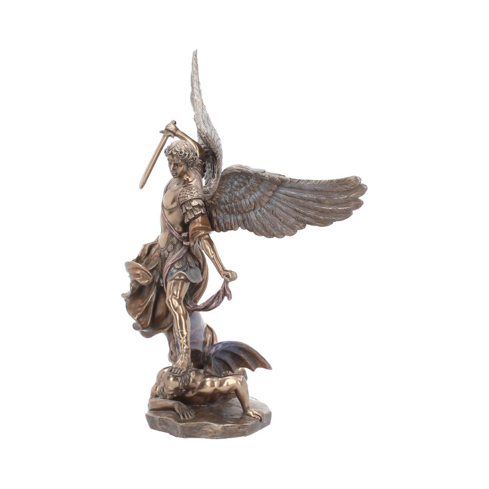 Bronzed Archangel Michael The Religious Warrior 37cm 2