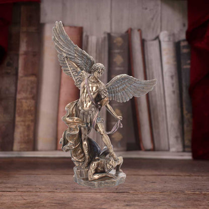 Bronzed Archangel Michael The Religious Warrior 37cm 7