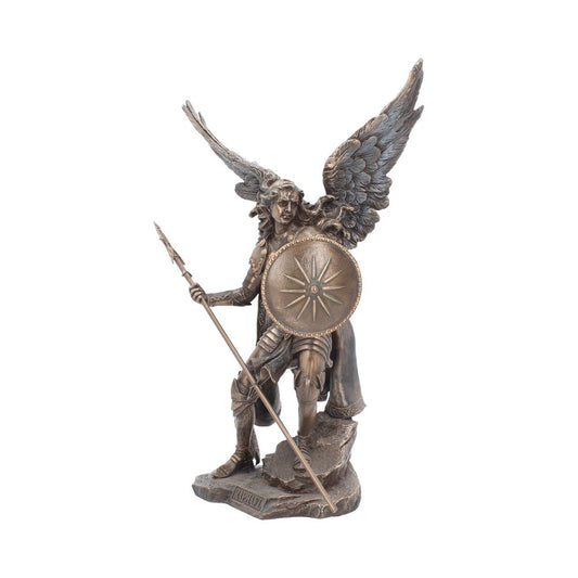 Bronzed Archangel Raphael Religious Warrior 35cm 2