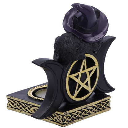 Black Magic Cat Tea Light Holder 11.2cm 2