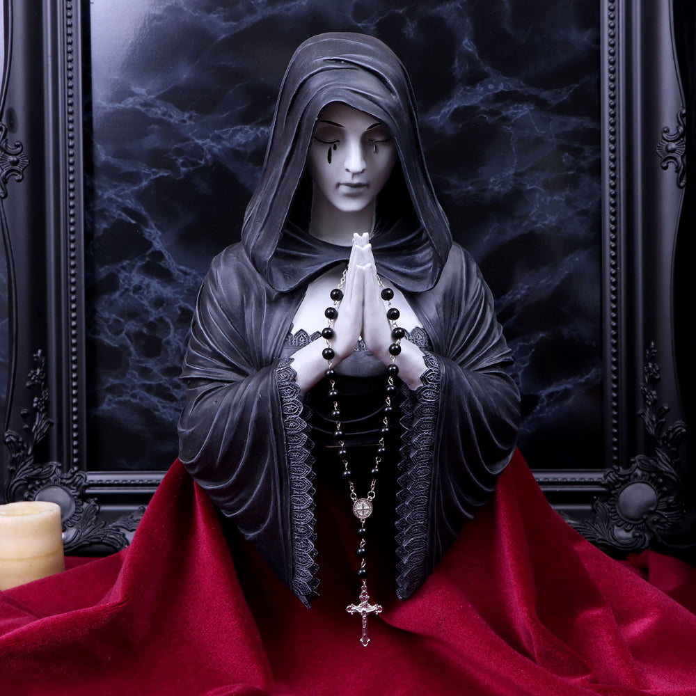 Gothic Prayer Wall Plaque Designed By Anne Stokes 39cm 8
