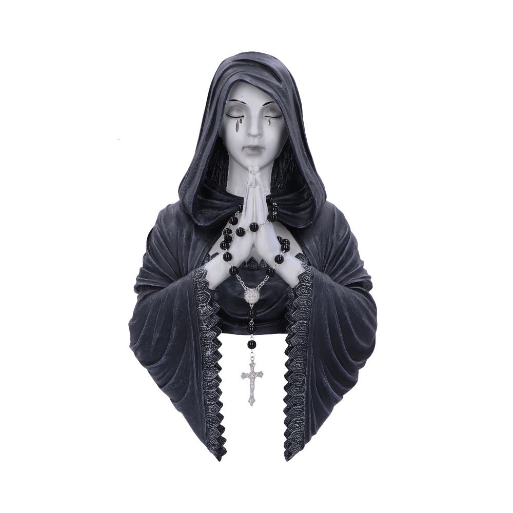 Gothic Prayer Wall Plaque Designed By Anne Stokes 39cm 1