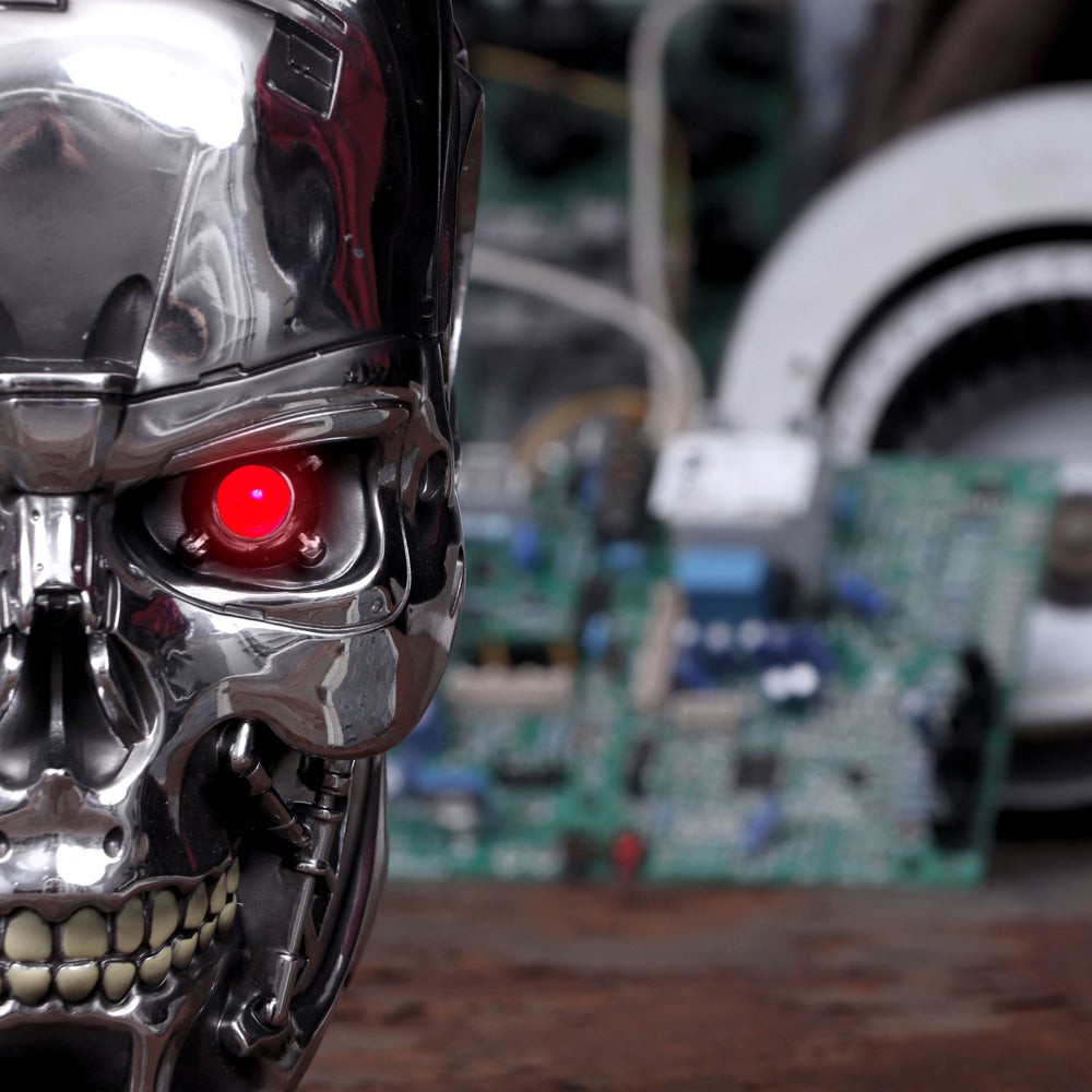 T800 Terminator Head Wall Mounted Plaque T-800 23cm 8
