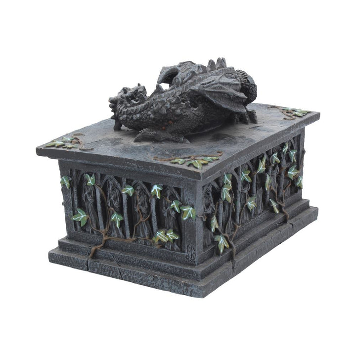 Dragon Ivy Tarot Card Holder Box 18cm 3