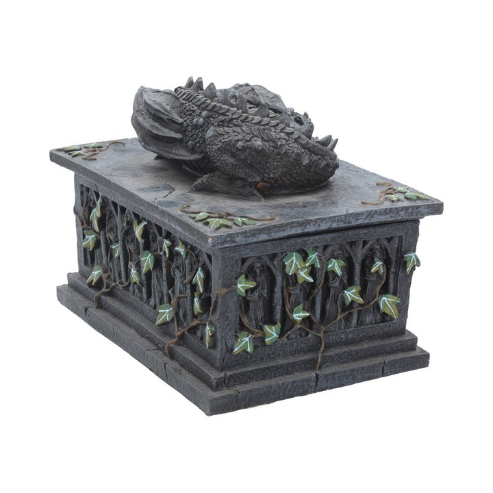 Dragon Ivy Tarot Card Holder Box 18cm 5