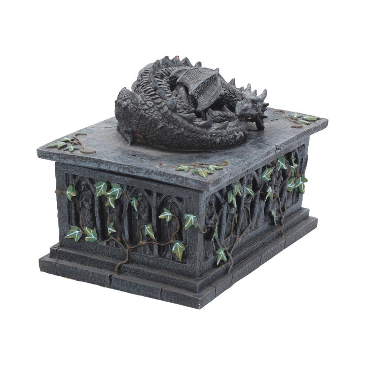Dragon Ivy Tarot Card Holder Box 18cm 6