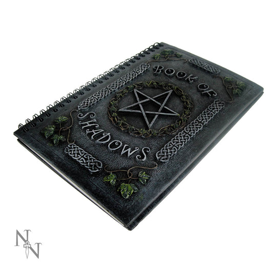 Ivy Book Of Shadows Journal With Pentagram Resin Cover 22cm 1
