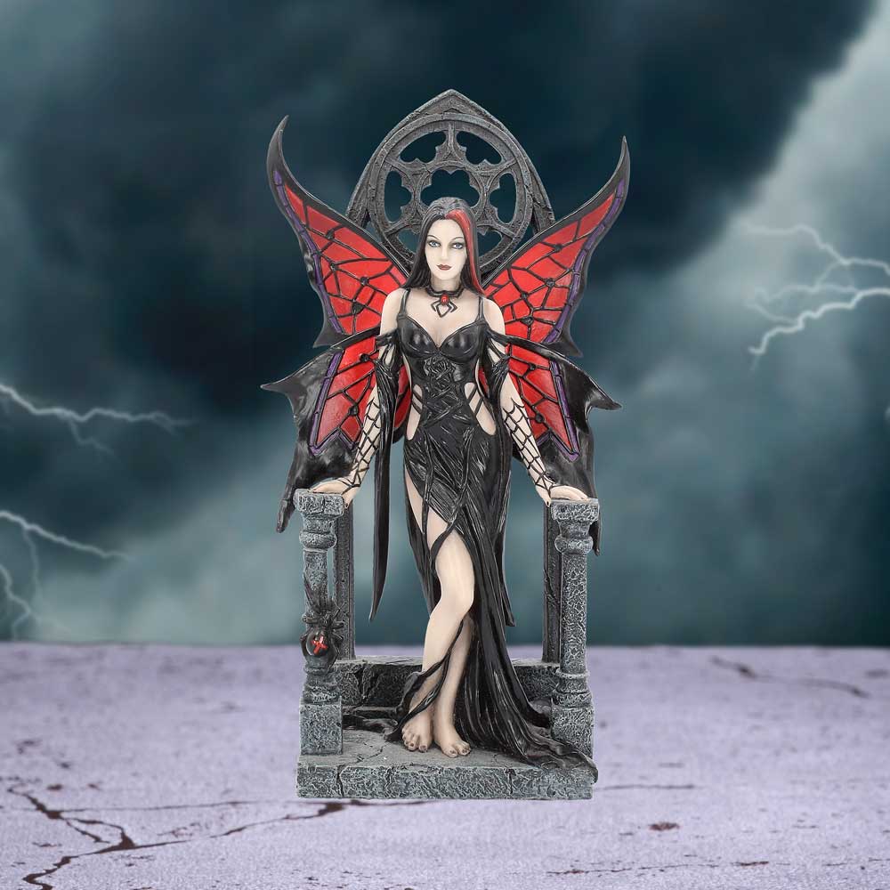 Anne Stokes Aracnafaria Figurine Fairy Spider Ornament 23cm 7