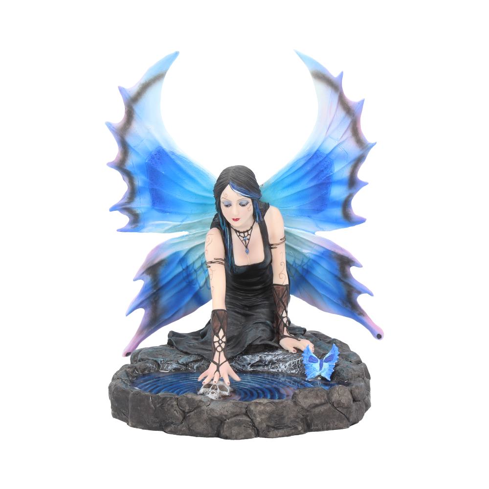 Immortal Flight Gothic Fairy Figurine by Anne Stokes Skull and Ornament 18.4cm