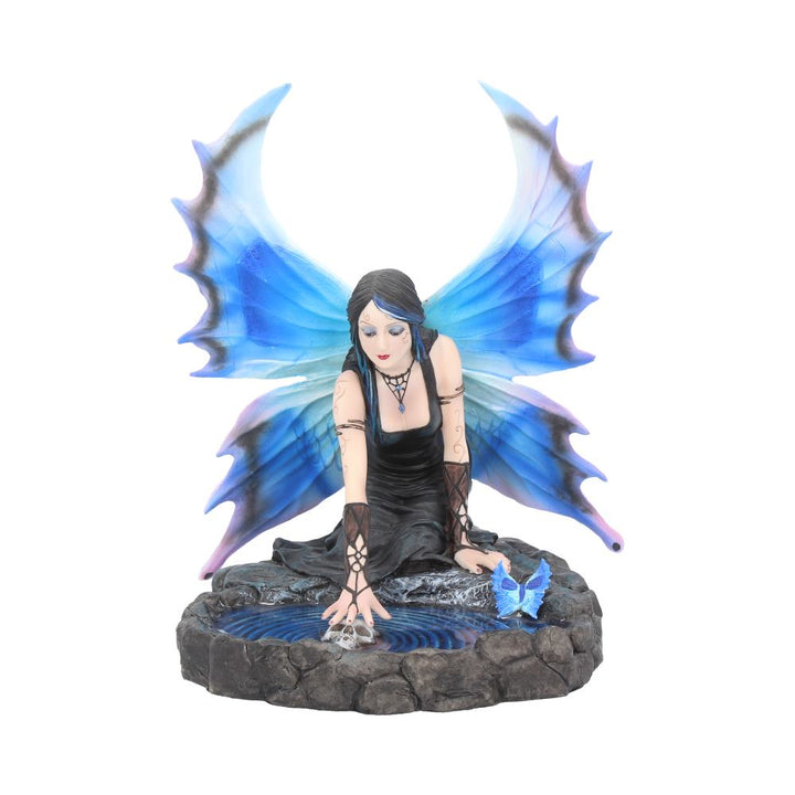 Immortal Flight Gothic Fairy Figurine by Anne Stokes Skull and Ornament 18.4cm