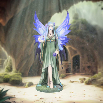 Mystic Aura Fairy Figurine by Anne Stokes Gothic Ornament 23cm 7