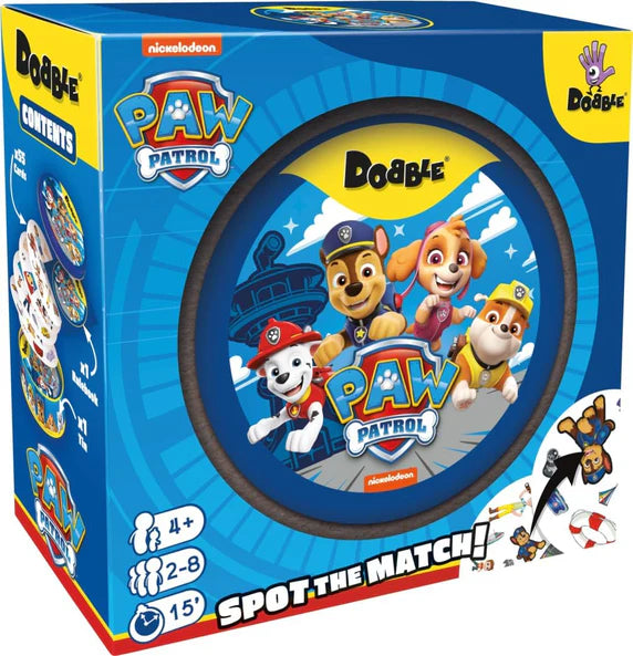 Dobble Paw Patrol Spot It Card Matching Game